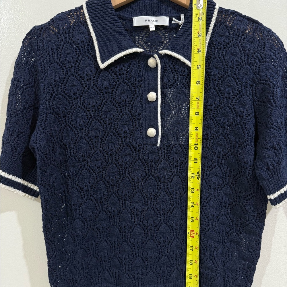 Frame Denim Navy Knit Top - Picture 10 of 10
